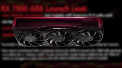 The Radeon RX 7900 GRE has an average game clock of 1.88 GHz. (Source: Moore&#039;s Law Is Dead/AMD/edited)