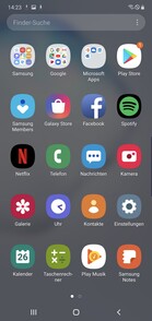 App drawer and pre-installed apps