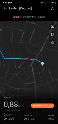 Huawei health google maps 2025