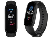 The Amazfit Band 5 and Xiaomi Mi Band 5 could soon sport a handy new feature. (Image source: Amazfit/Xiaomi)