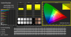 CalMAN Colors - calibrated