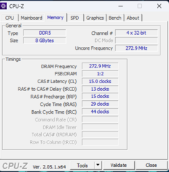 AMD Ryzen 5 7520U CPU-Z