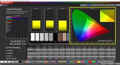 CalMAN ColorChecker calibrated