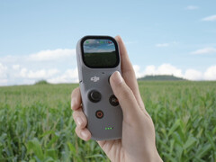 The RC Mini AG is a tiny standalone remote controller by DJI's standards. (Image source: DJI)