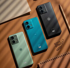 Motorola offers the Ege 40 Neo in three Pantone colour options. (Image source: Motorola)
