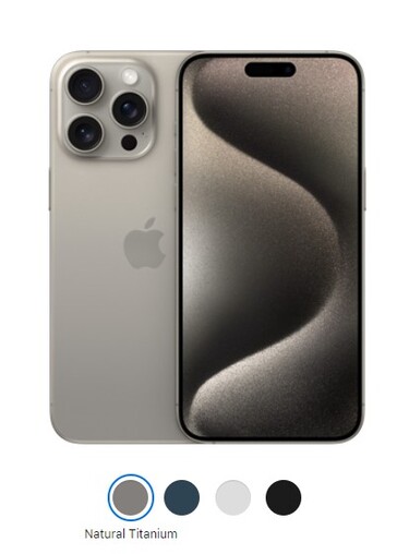 iPhone 15 Pro Max. (Image source: Apple)