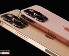The iPhone 13 Pro series is thought to be arriving in four colours, including gold and bronze. (Image source: LetsGoDigital) 