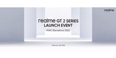 The GT2 series has a new launch date. (Source: Realme)