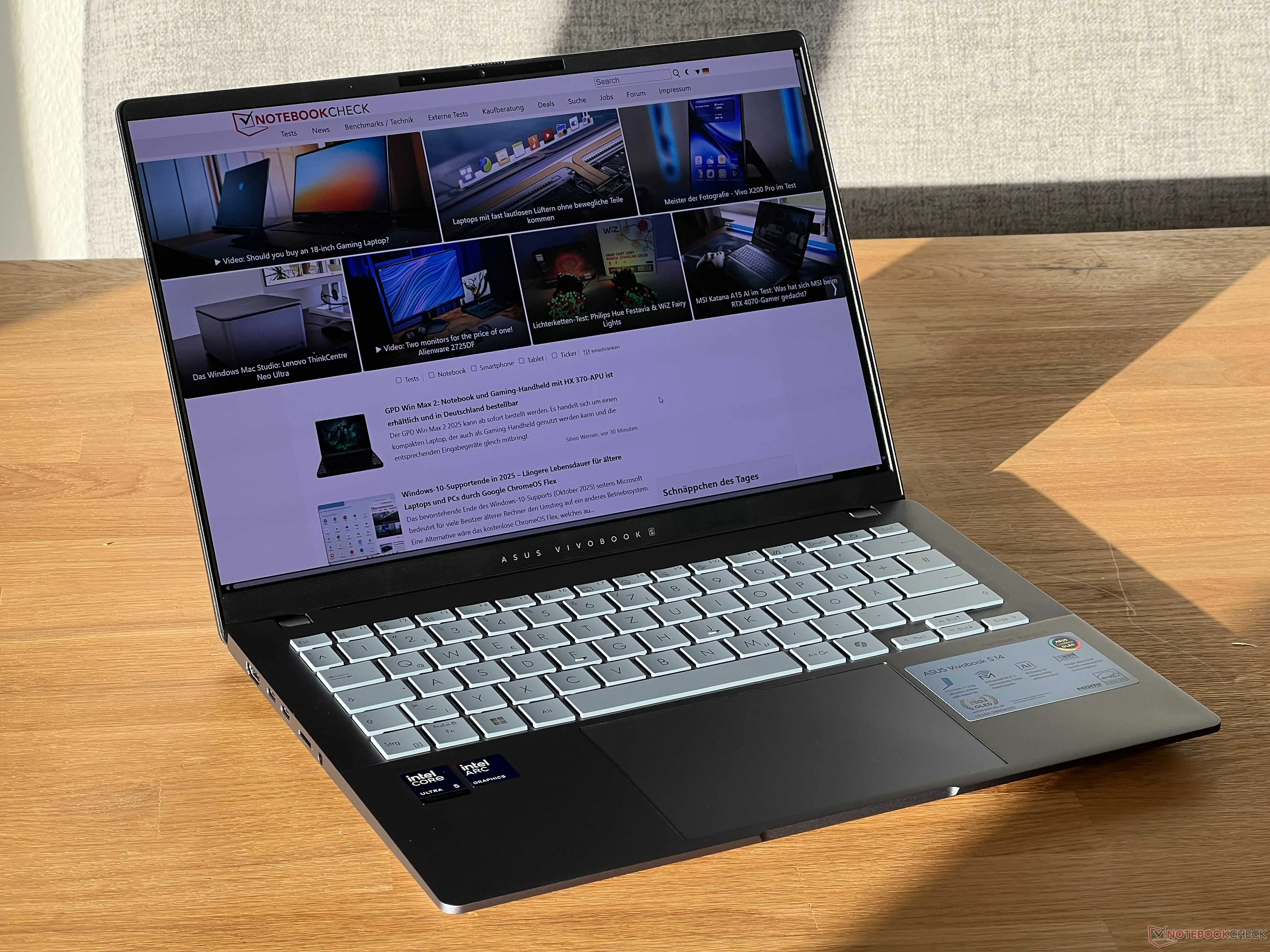 Asus Vivobook S 14 OLED Review: Affordable, quieter, and long