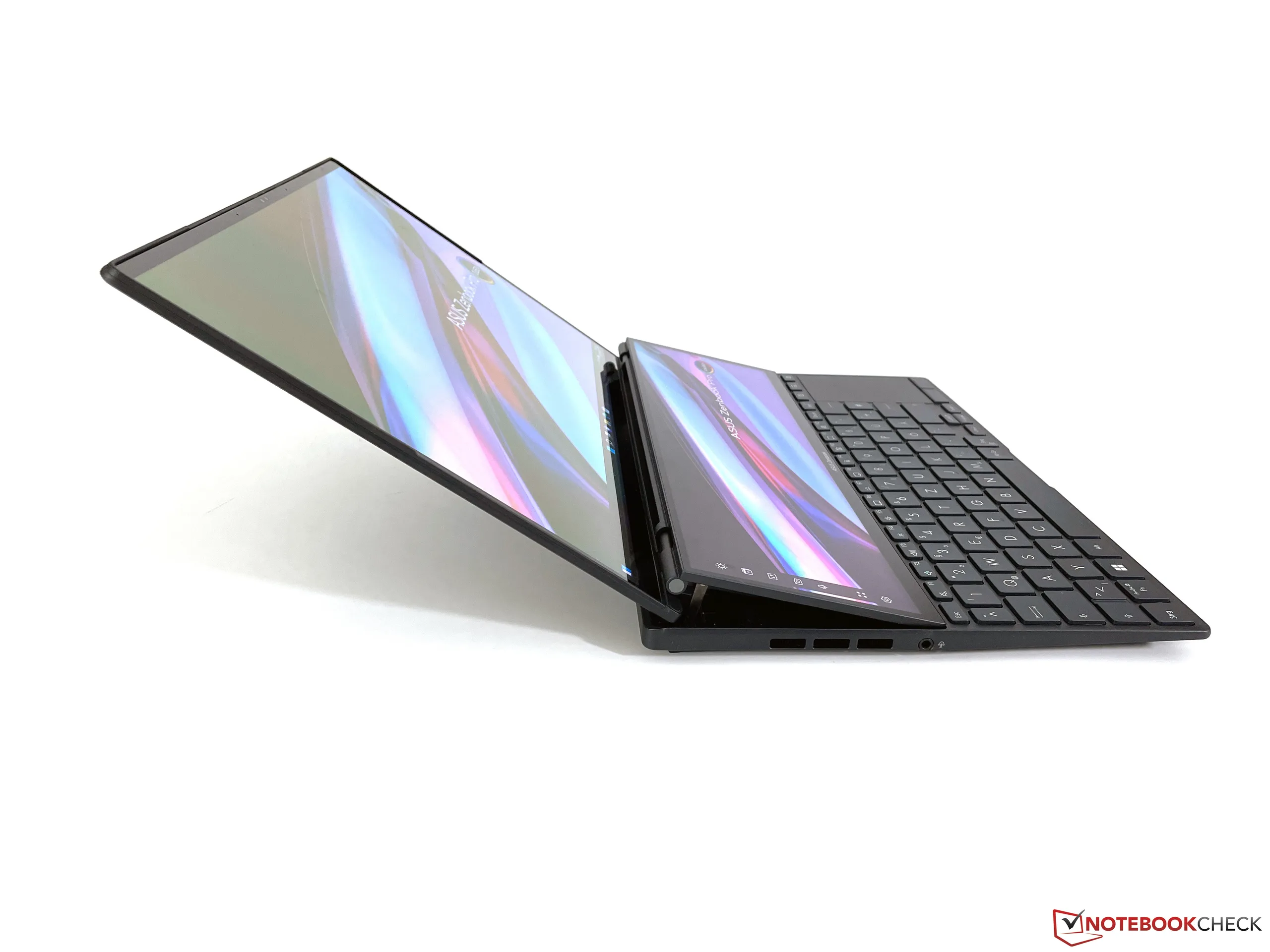 The Asus Zenbook Pro 14 Duo offers multitasking on two 120 Hz 