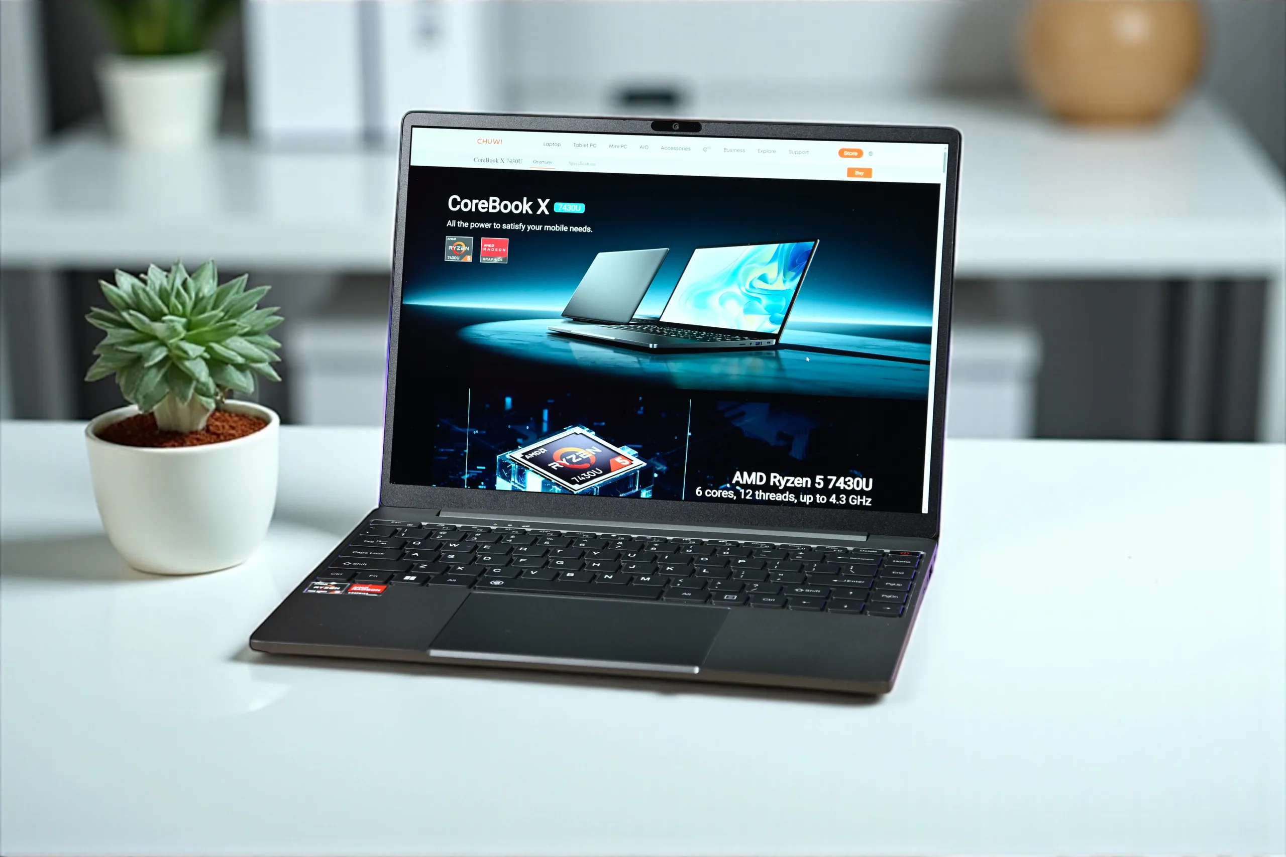 Warning: Chuwi CoreBook X uses AMD Ryzen 5 5500U instead of 7430U