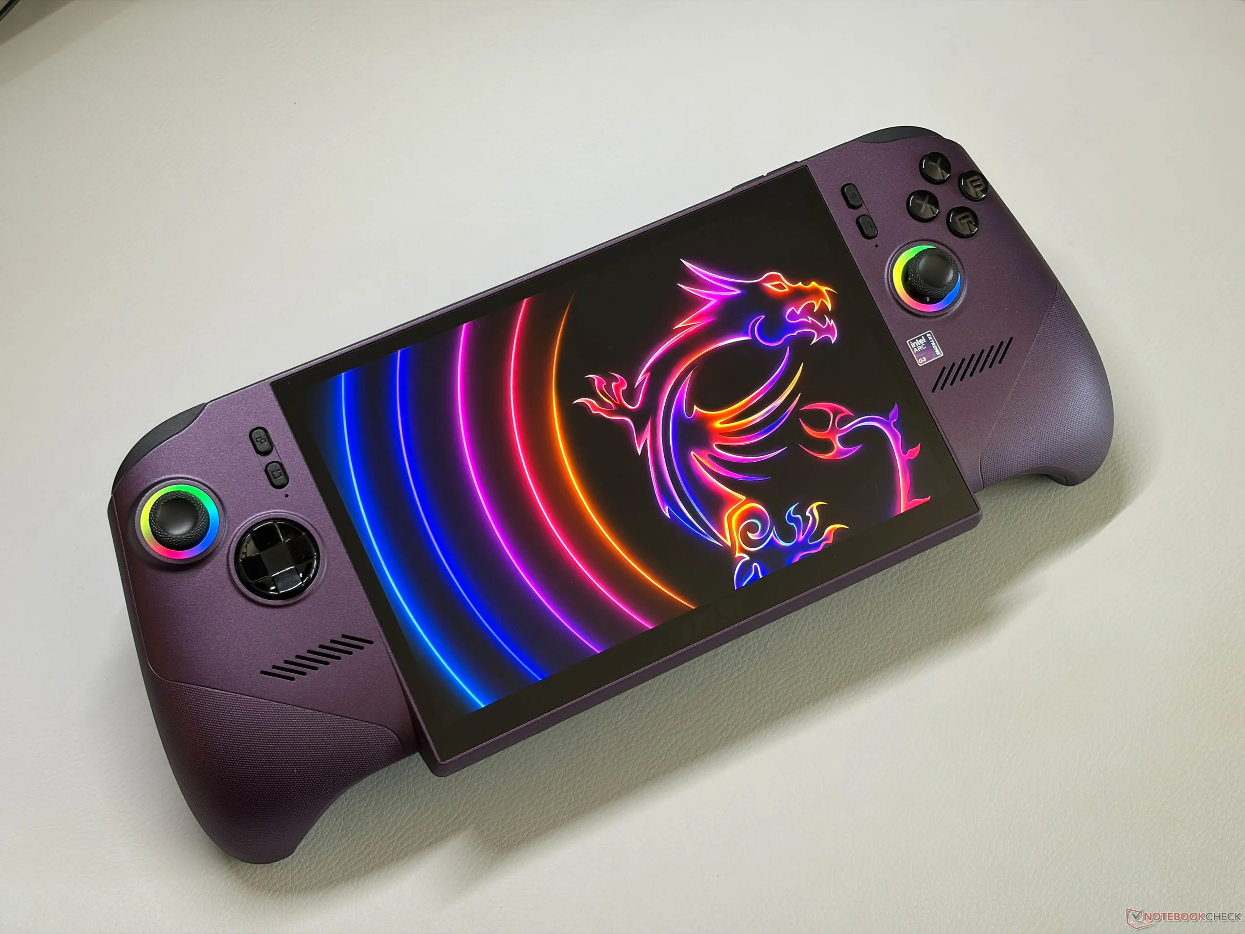 Intel's Arc G3 Extreme changes the handheld game - MSI Claw 8 EX