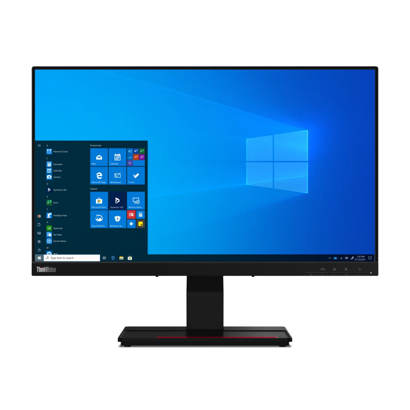 Lenovo ThinkVision T24t-20 offers an ergnomic touchscreen