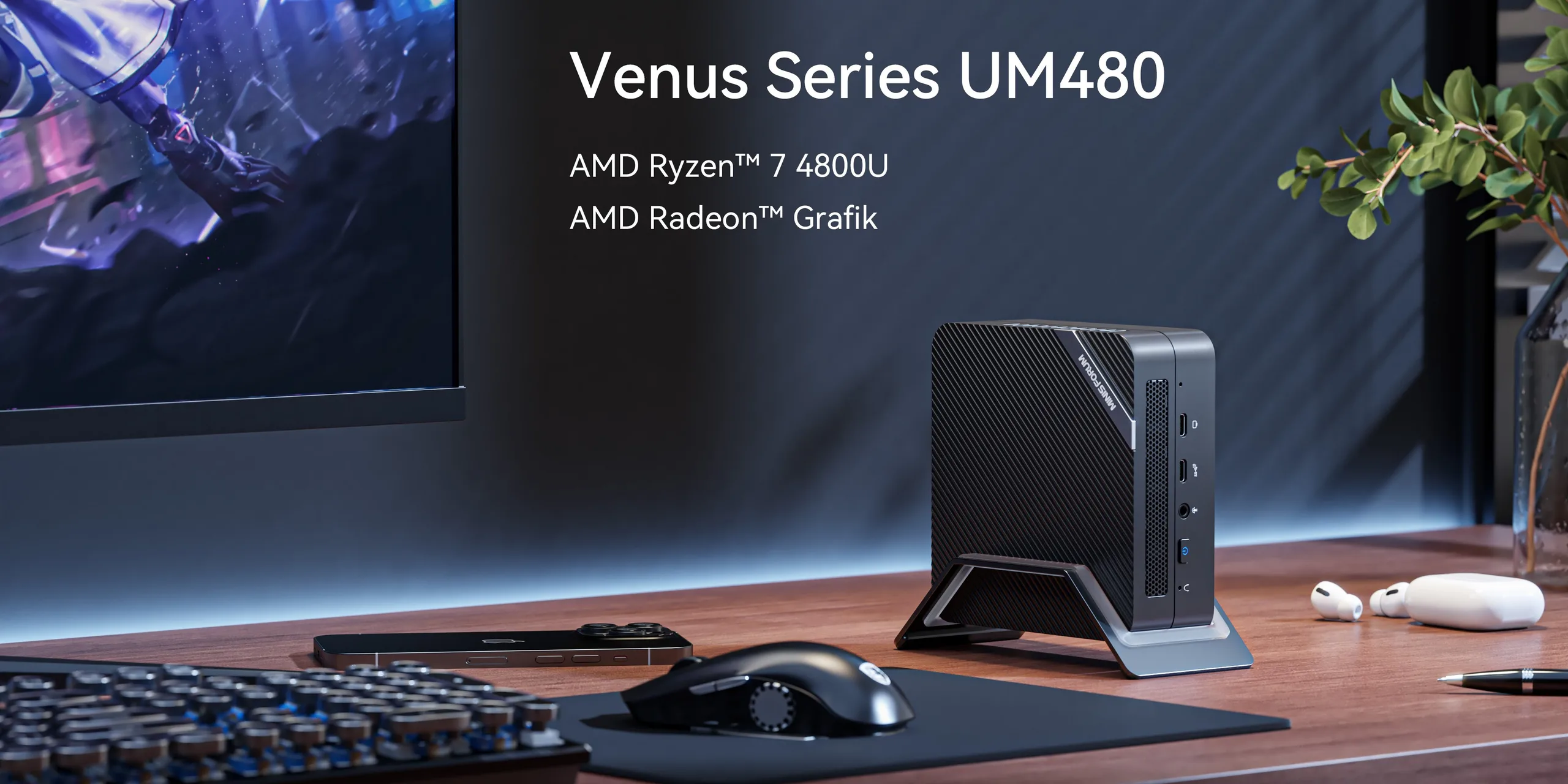 MINISFORUM Venus series of Ryzen-powered mini PCs' most affordable