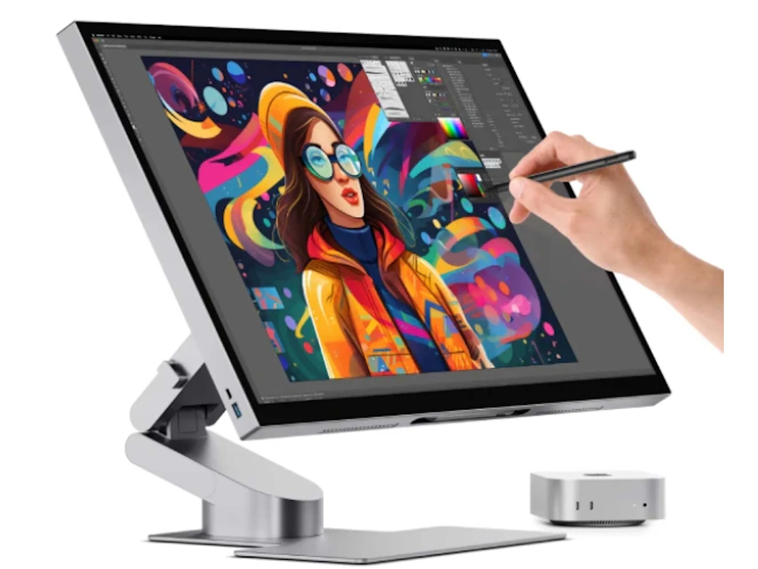 Aspect Touch 32: Display turns Mac Mini into exciting AiO with pen