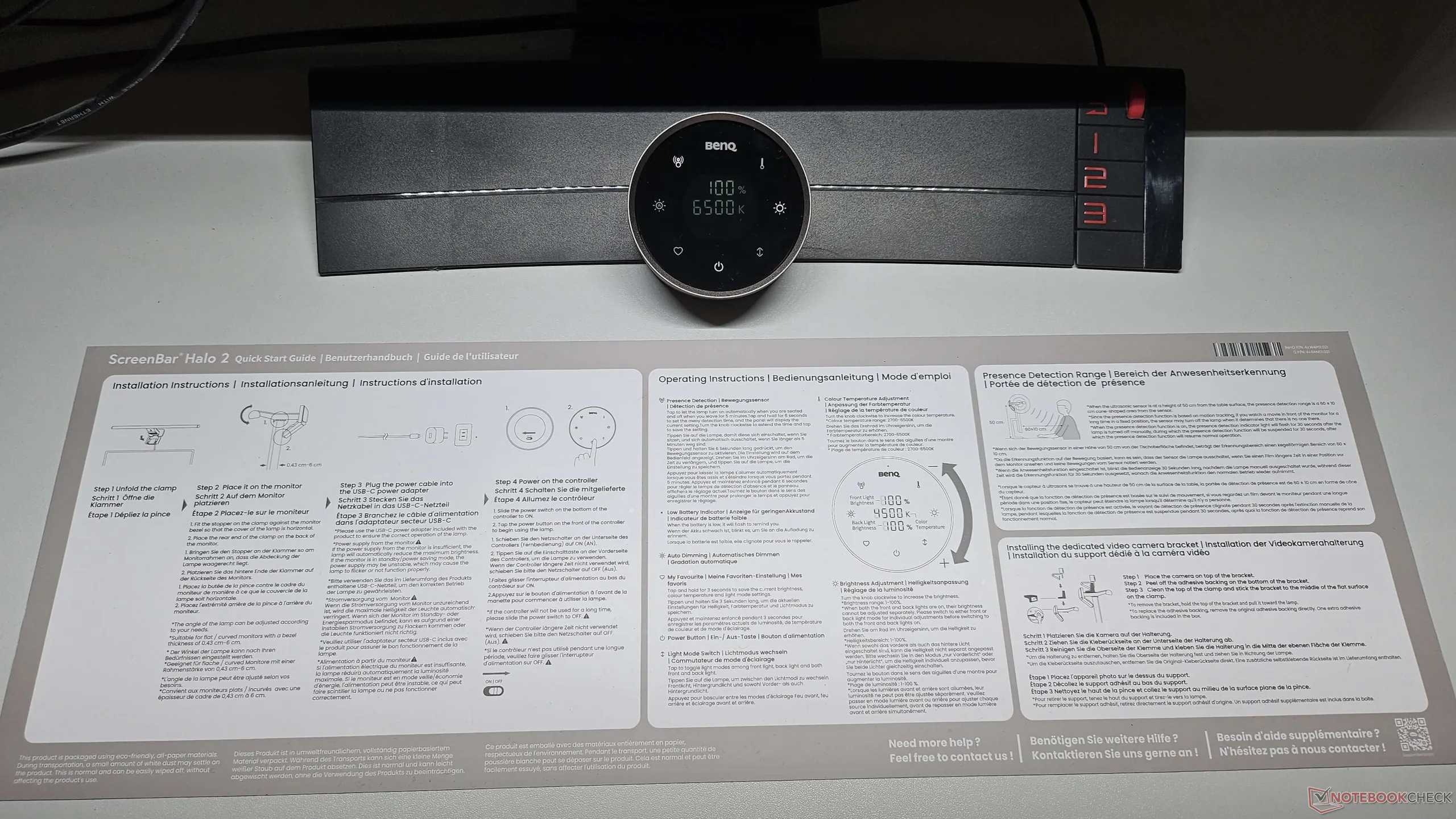 BenQ ScreenBar Halo 2: Review of the 