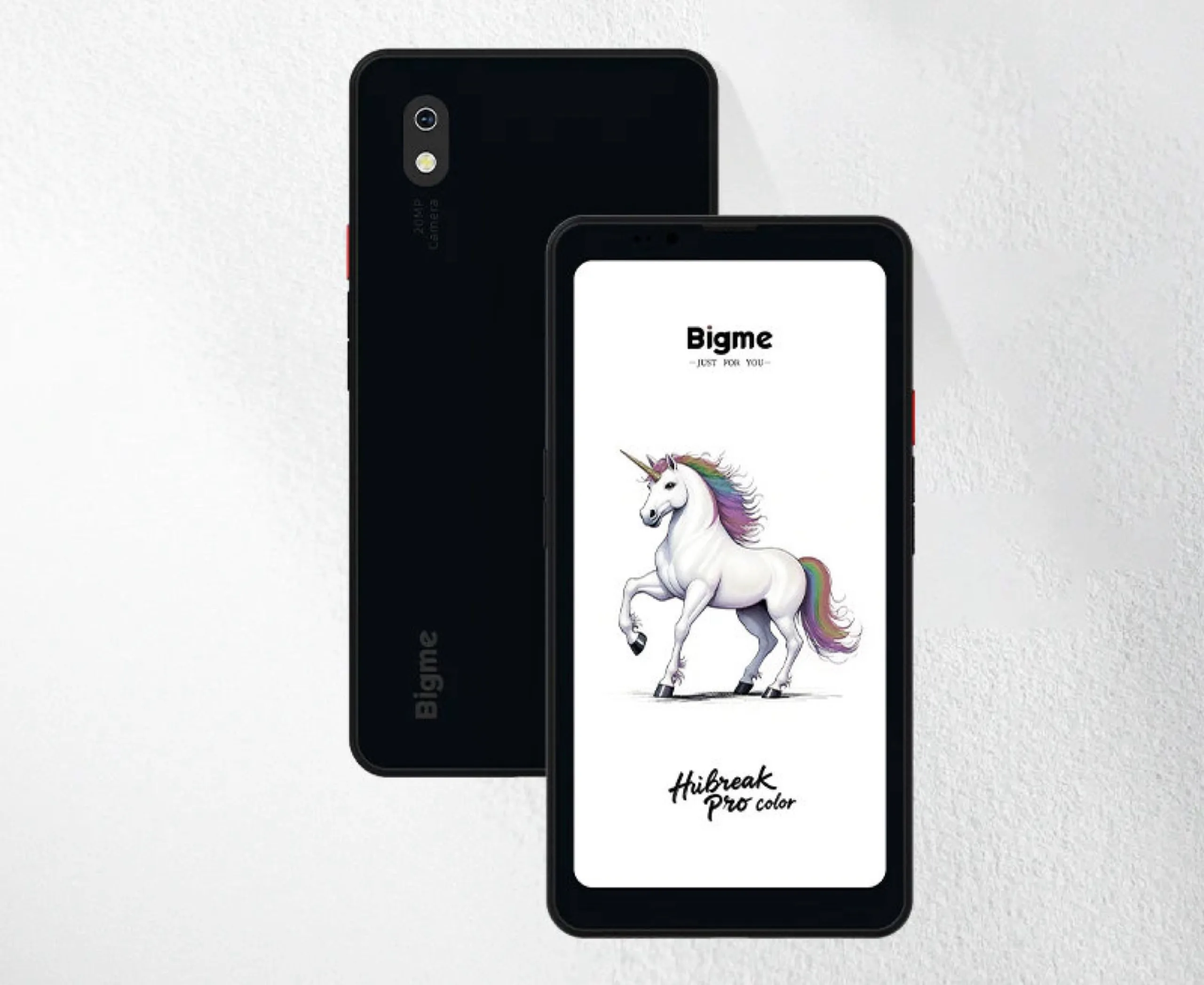 Compact E-Ink smartphone with color display, NFC and 5G: Bigme