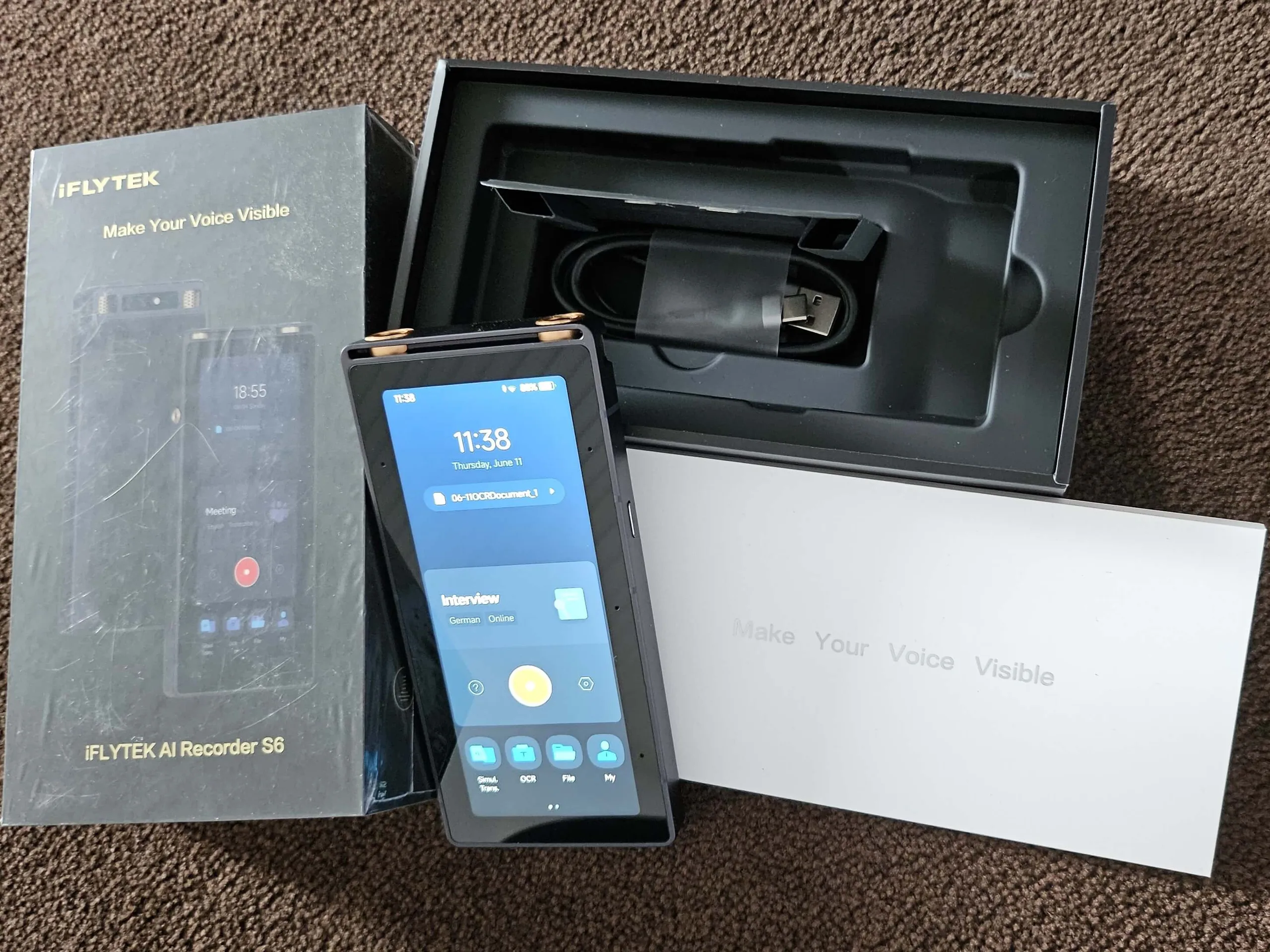 iFLYTEK AI Recorder S6: AI dictation device in practical test 