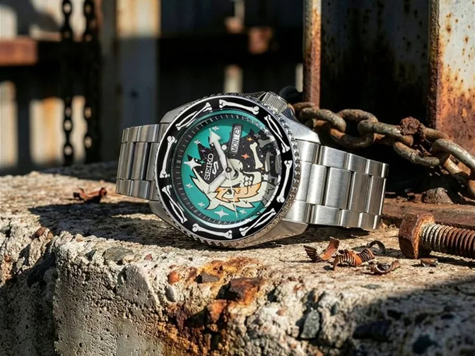 Limited edition Seiko collab watch with playful design on the way