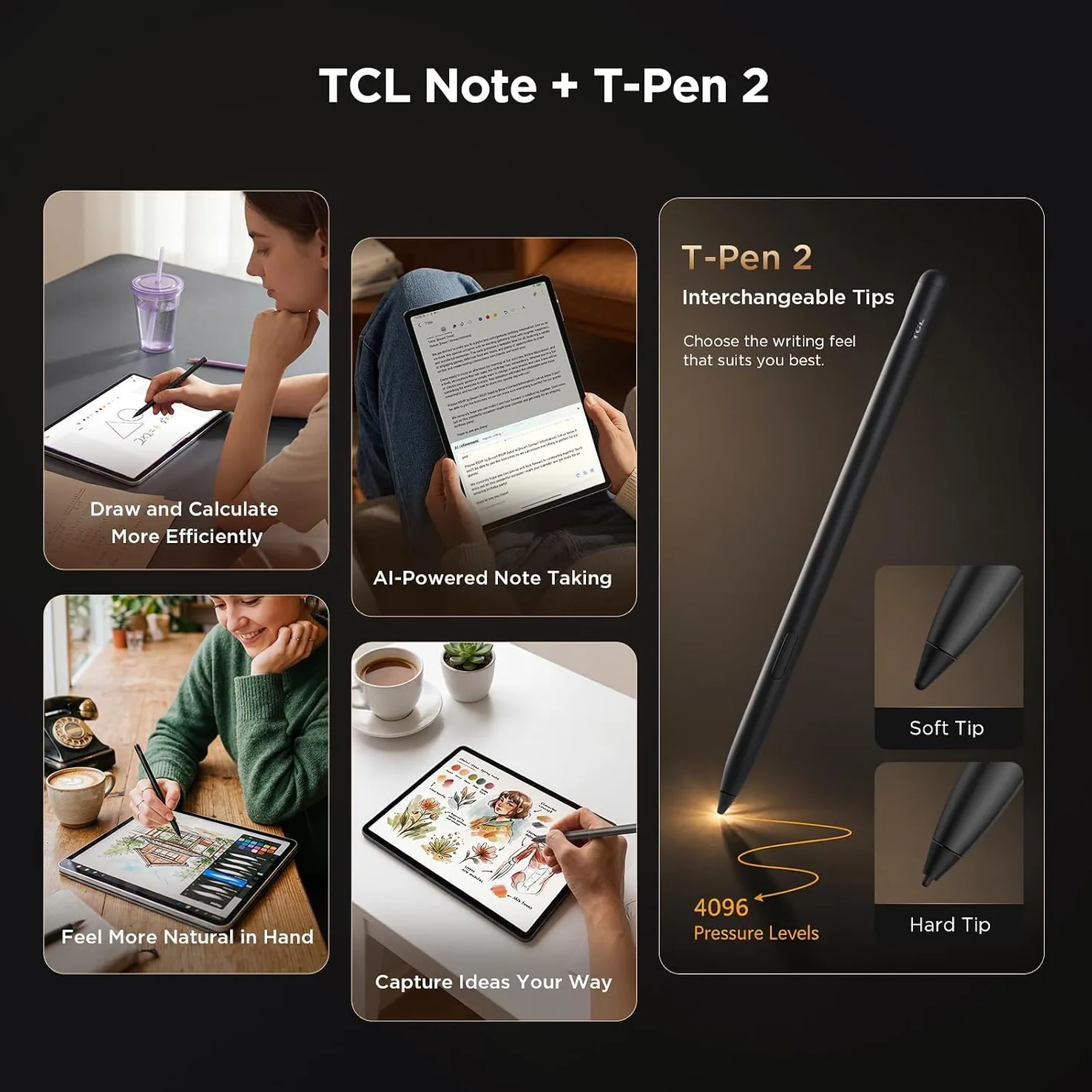 TCL เปิดตัวแท็บเล็ตสายประหยัดรุ่นใหม่ TCL Tab A1 Plus NxtPaper 2 tcl-tab-a1-plus-nxtpaper-release