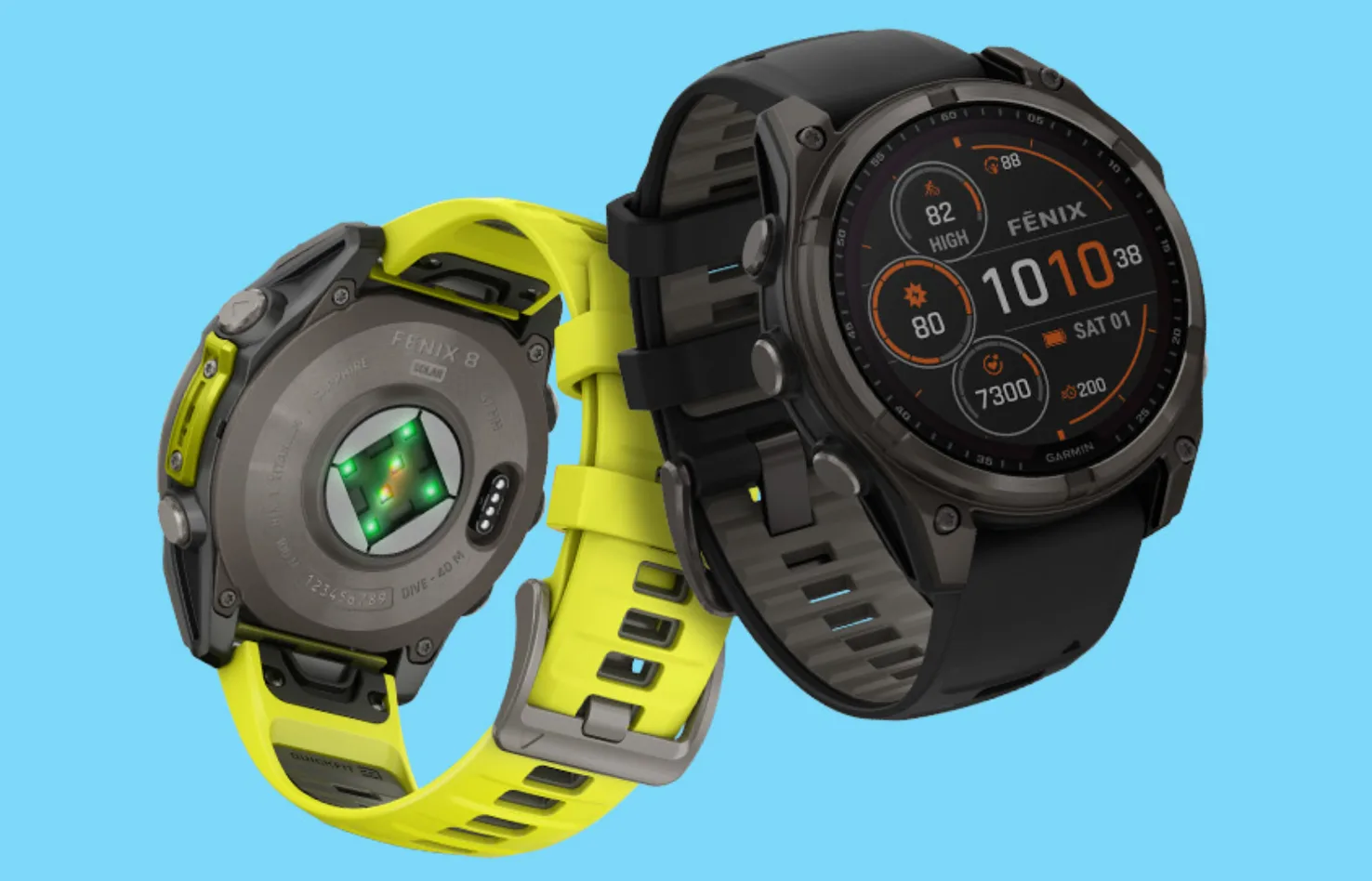 The Garmin Fenix 8.
