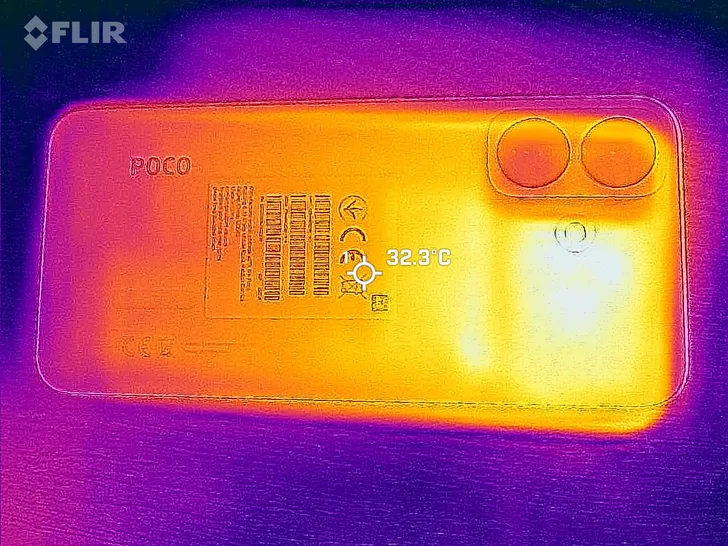 Heatmap back side