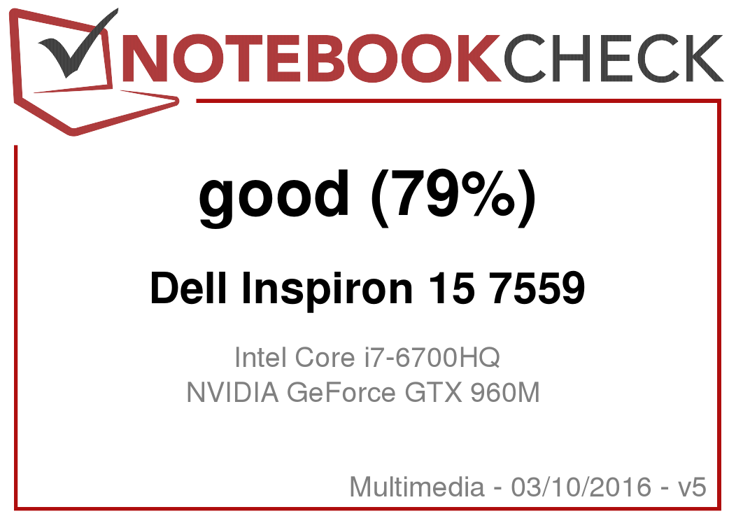 Dell Inspiron 15 7559 Notebook Review Reviews Dell Inspiron 15 7559 Notebook Review Reviews
