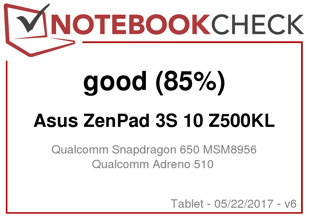 Asus Zenpad 3s 10 Lte Z500kl Tablet Review Notebookcheck Net Reviews