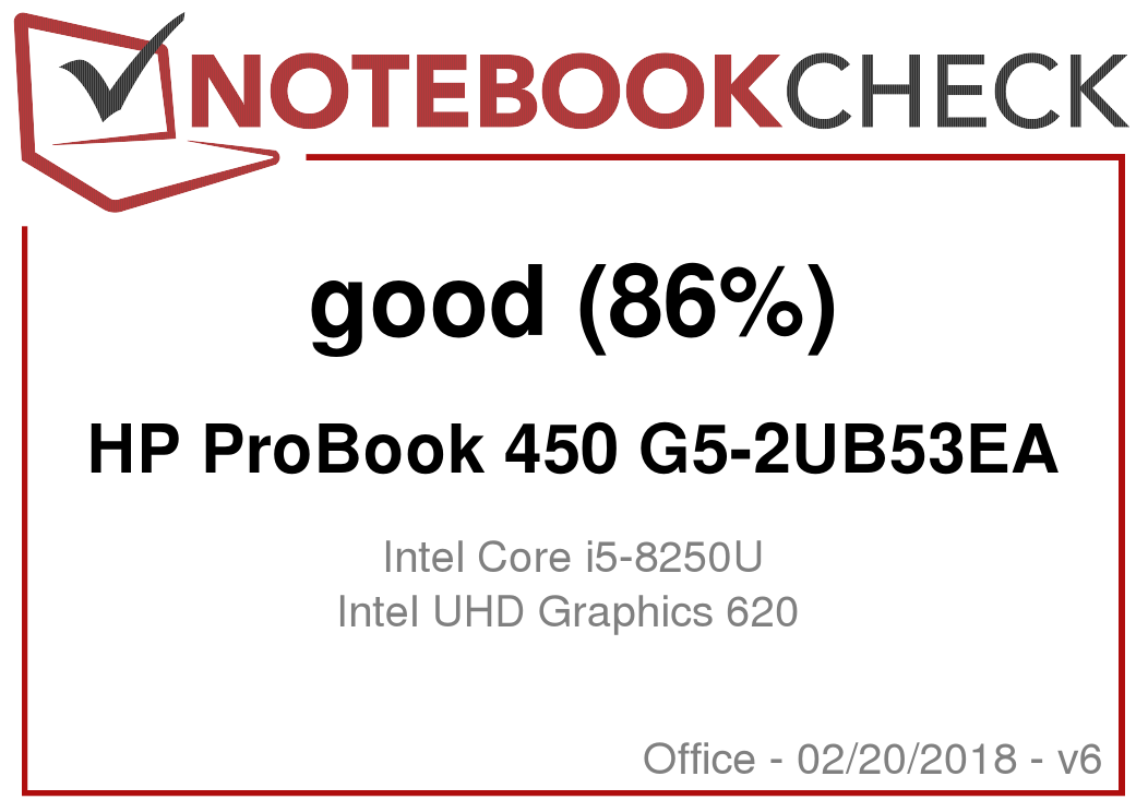 HP ProBook 450 G5 (i5-8250U, FHD) Laptop Review - NotebookCheck HP ProBook 450 G5 (i5-8250U, FHD) Laptop Review - NotebookCheck