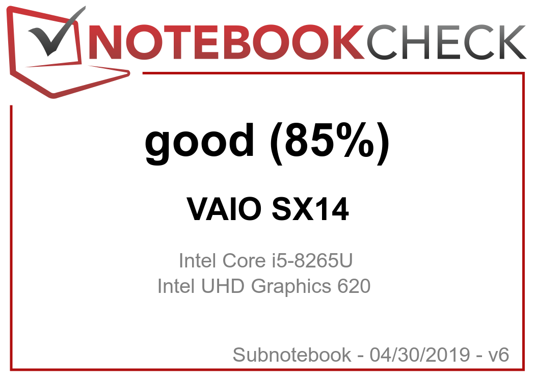 Vaio SX14 (i5-8265U, FHD) Laptop Review - NotebookCheck.net Reviews