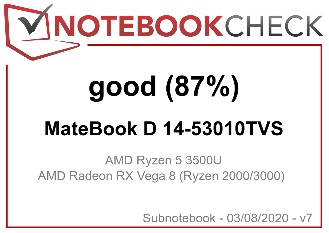 Huawei MateBook D 14 in Review: AMD Ryzen 5 3500U Unleashed -   Reviews