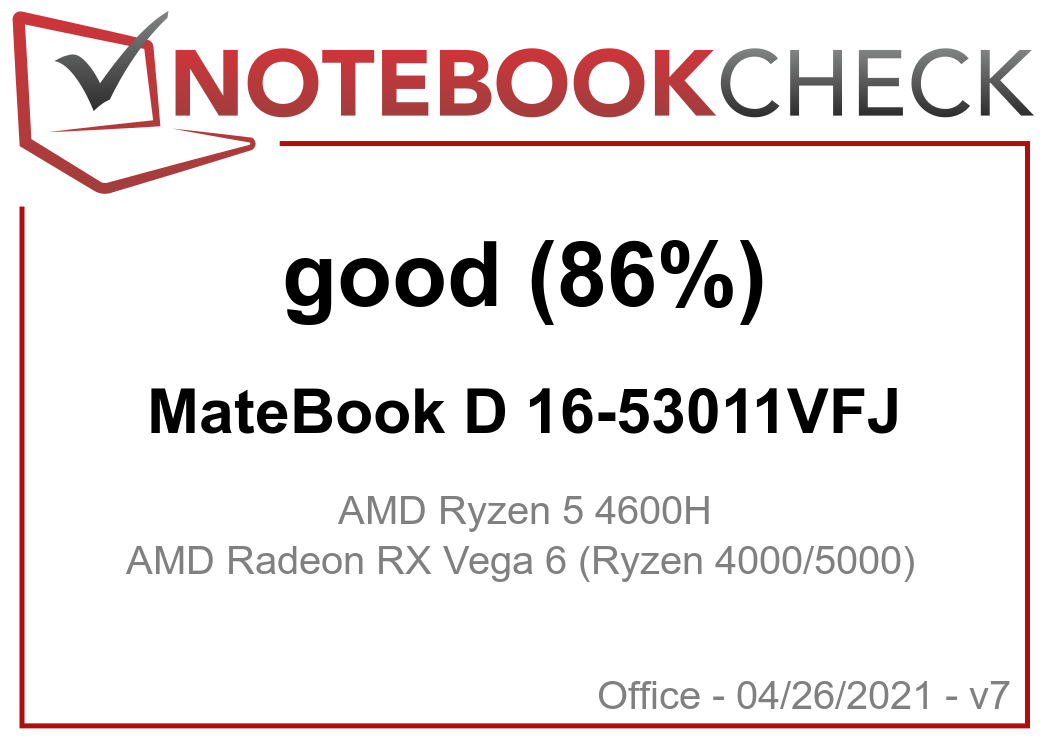 Huawei MateBook D 16 in review A lot of AMD power and hardly any