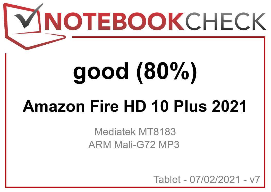 Test  Fire HD 10 2021 - Tablette tactile - UFC-Que Choisir