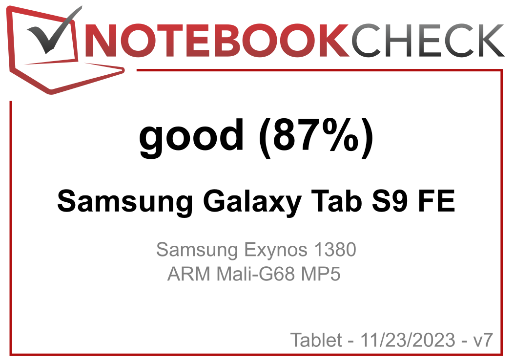 Samsung Galaxy Tab S9 FE Tablet in review - The gap filler