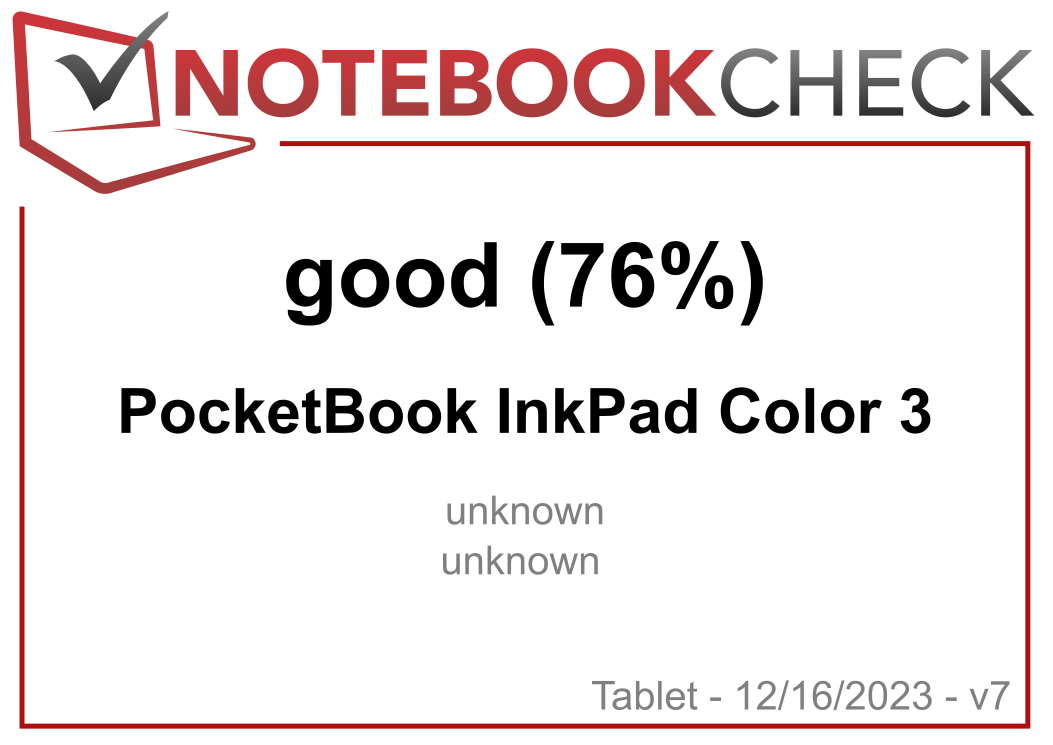 PocketBook InkPad Color 3 eReader with a 7.8 inch E Ink Kaleido 3 color  display now available for $329 - Liliputing