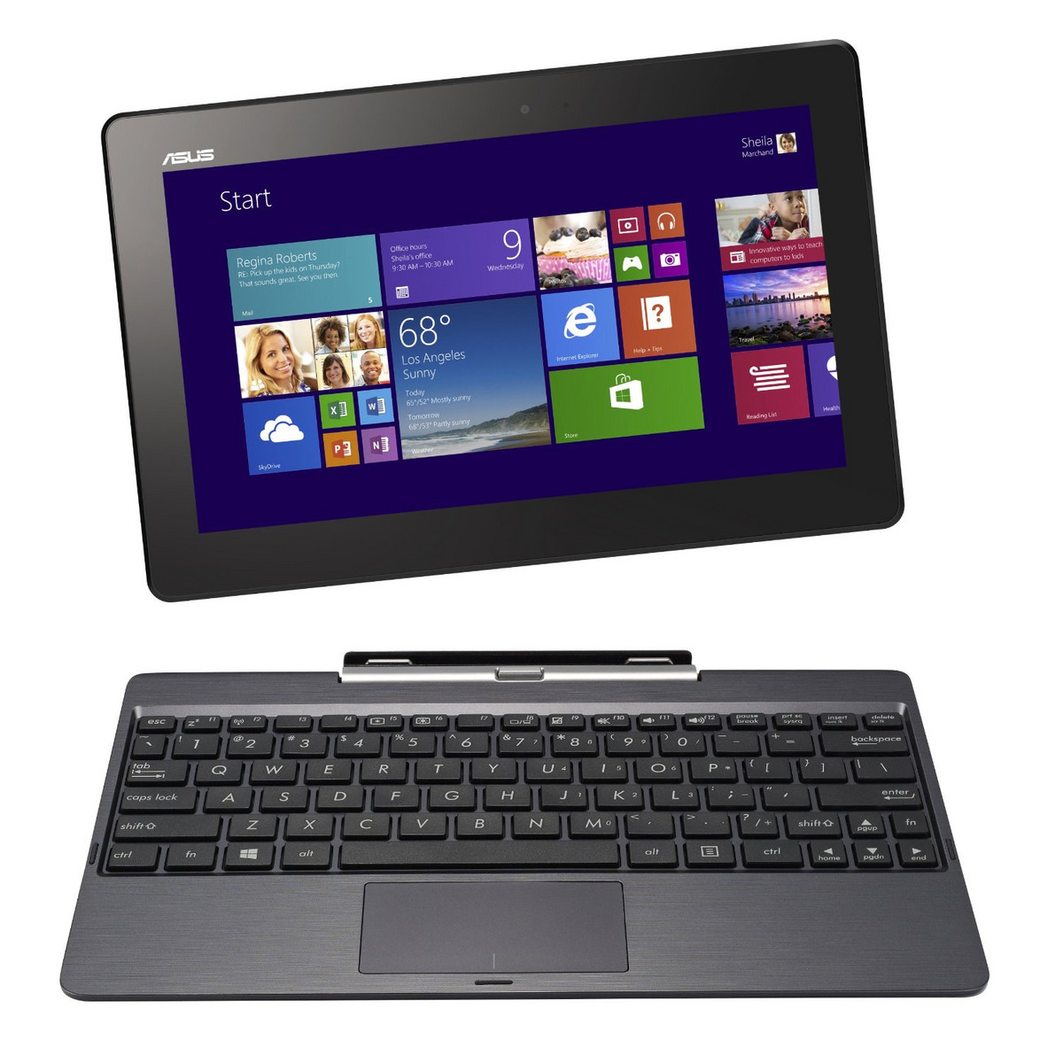 Asus Transformer Book T100TA-C1-GR - Notebookcheck.net External