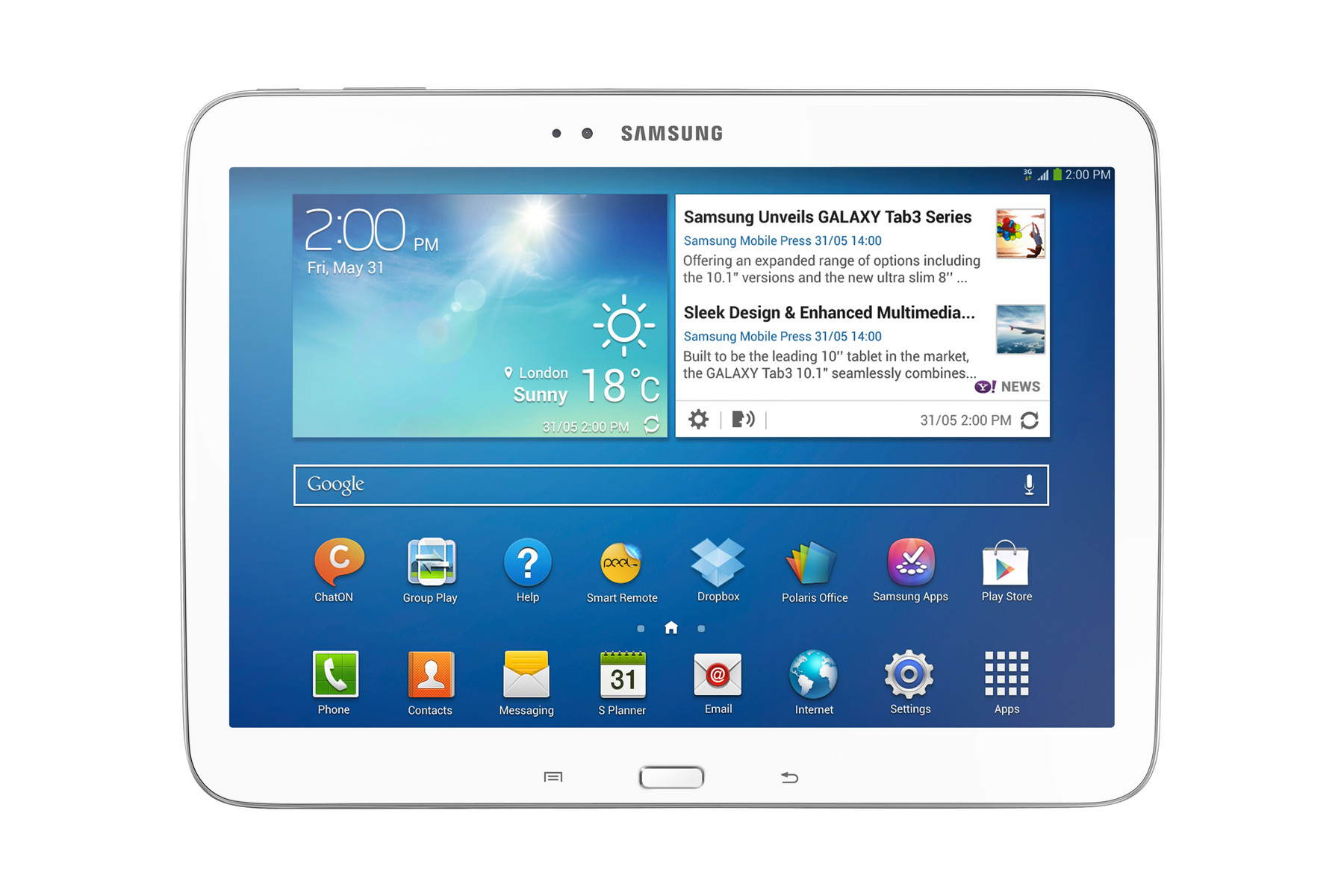 Samsung Galaxy Tab 3 inch - External Reviews