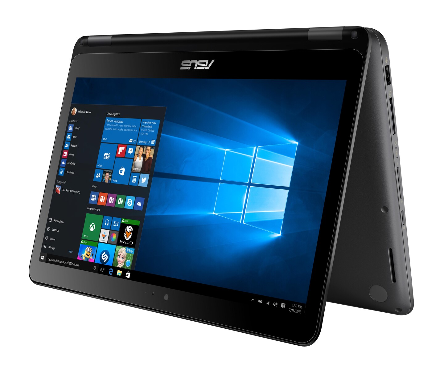 Asus VivoBook Flip TP301 Series - Notebookcheck.net External