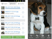Drop box update for Android now supports Ice Cream Sandwich