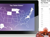 Turns out Maine was the top state for Tablets usage in September