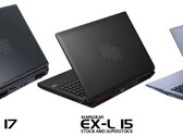 Maingear updates the eX-L15. Alt-15 and eX-L17 laptops
