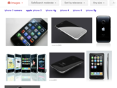 Google Search Page Made More Tablet Friendly