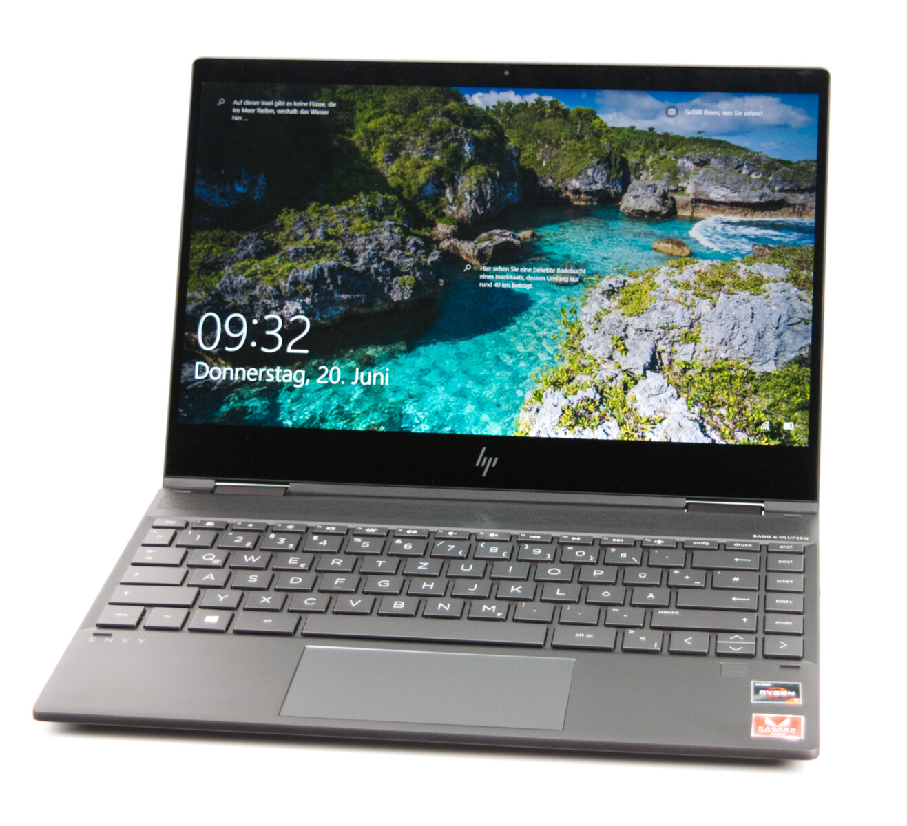 HP Envy x360 13-ar0601ng - Notebookcheck.net External Reviews