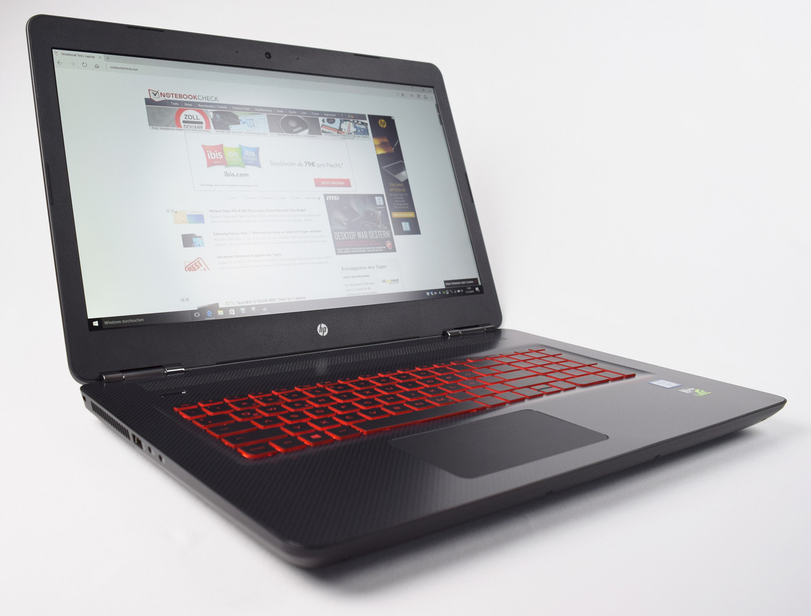 HP Omen 17-w110ng - Notebookcheck.net External Reviews