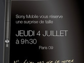 Sony hints at the release of an Xperia phablet in Paris July 4th