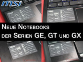 MSI Launches Updated GE, GT and GX Notebooks