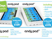 AndyPad and AndyPad Pro to hit UK in 11 days time
