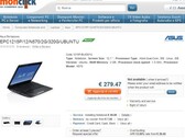 An Italian retail site is selling the Asus Eee PC 1215P pre-loaded with Ubuntu Linux OS