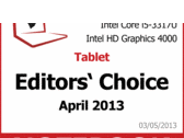 Notebookcheck's Best of April 2013 – Smartphones and Tablets