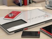 Lifebook concept laptop Lifebook laptop a camera, a phone, and a tablet